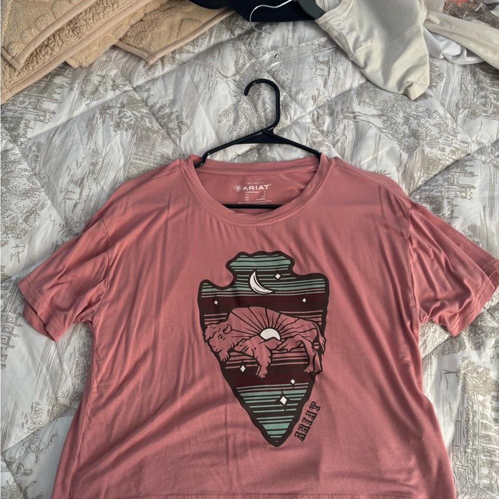 Ariat Dusty Rose Graphic Tee